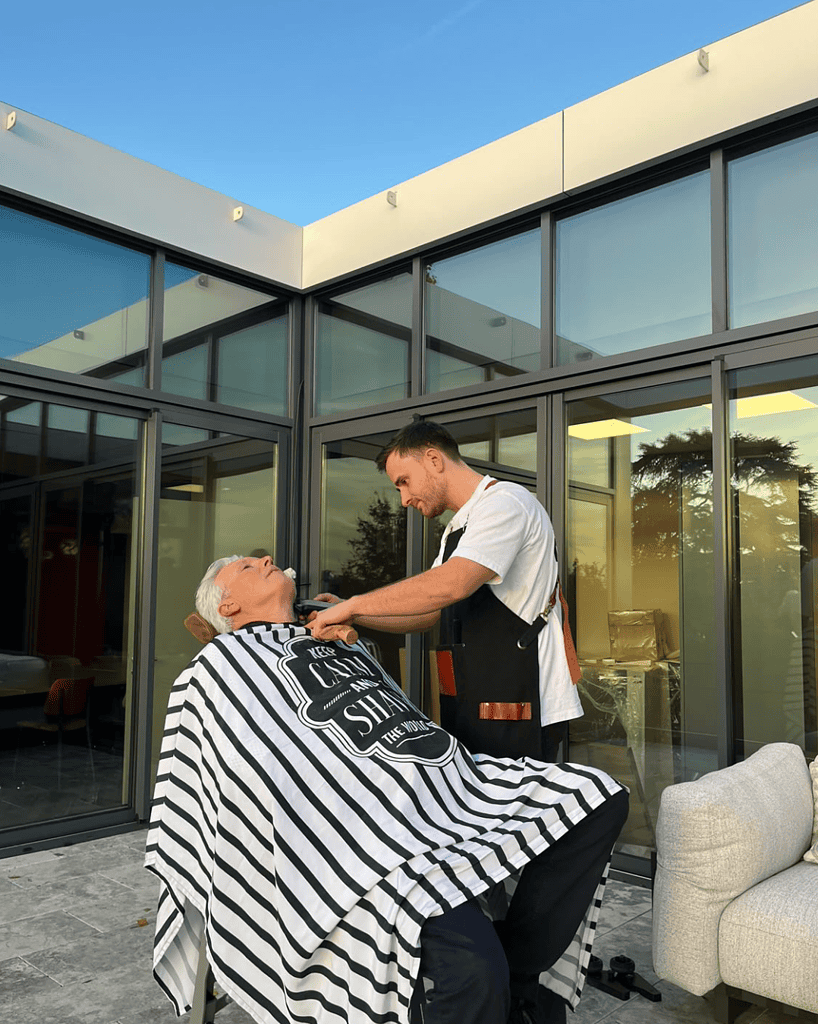 Rasage en entreprise